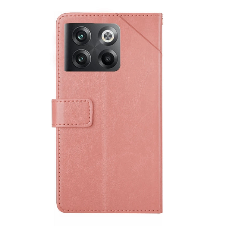 For OnePlus 10T / Ace Pro HT01 Y-shaped Pattern Flip Leather Phone Case