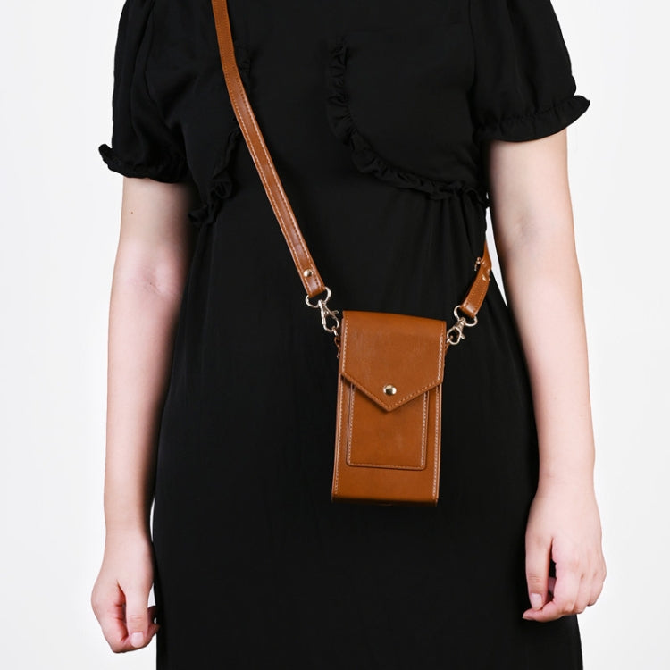 Leather Phone Case Crossbody Wallet Bag
