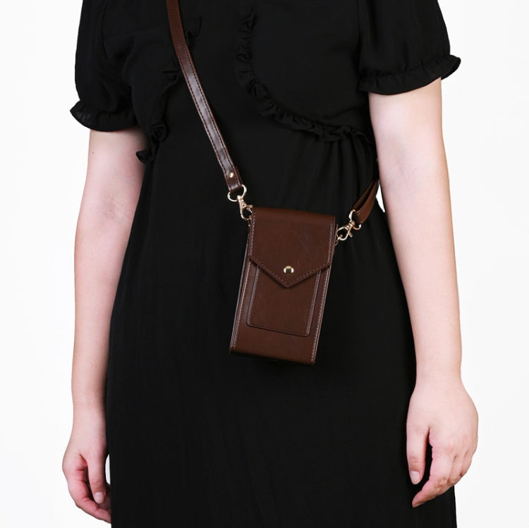 Leather Phone Case Crossbody Wallet Bag