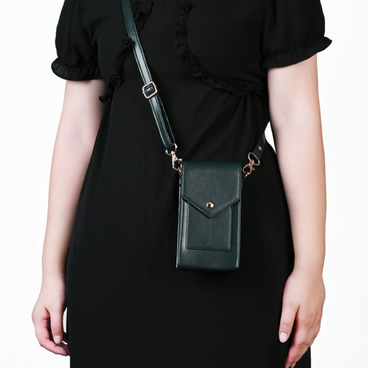 Leather Phone Case Crossbody Wallet Bag