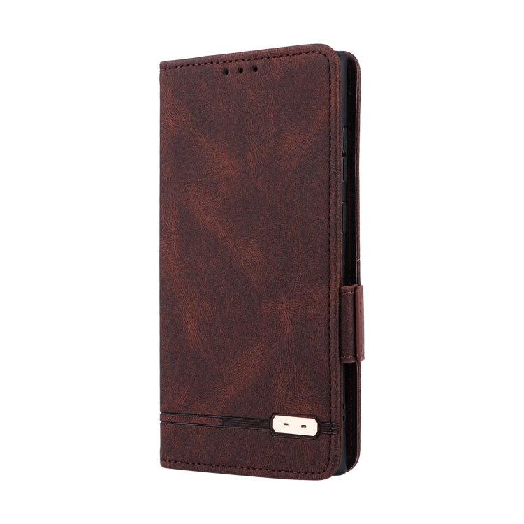 For Samsung Galaxy S22 Ultra 5G Magnetic Clasp Flip Leather Phone Case