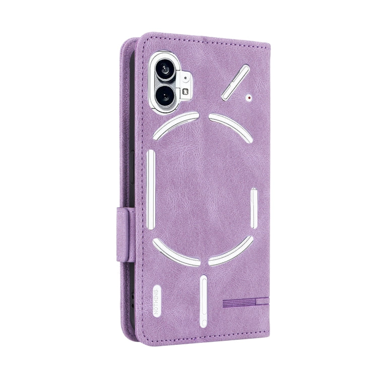 For Nothing Phone 1 Magnetic Clasp Flip Leather Phone Case