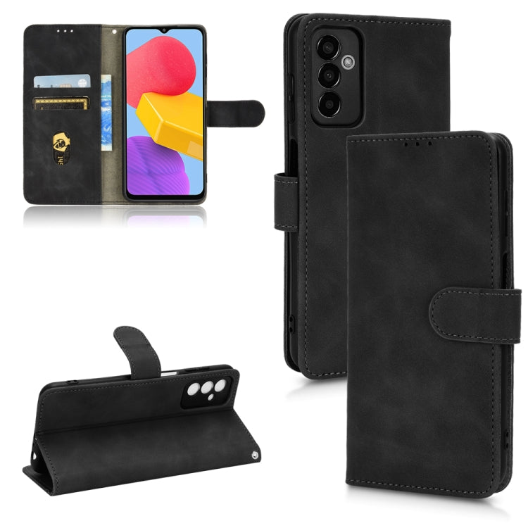 For Samsung Galaxy M13 4G Skin Feel Magnetic Flip Leather Phone Case
