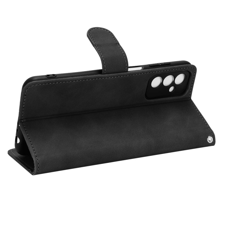 For Samsung Galaxy M13 4G Skin Feel Magnetic Flip Leather Phone Case