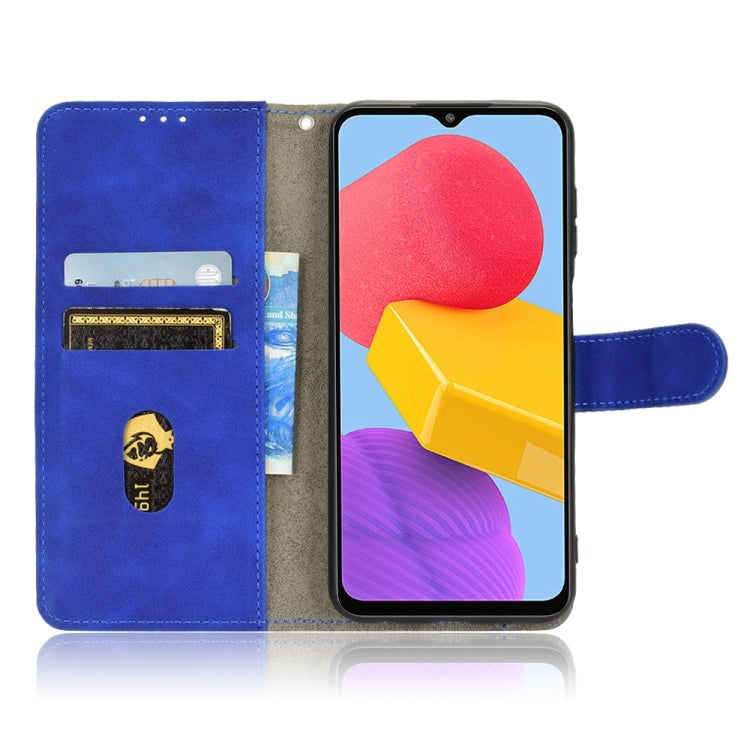 For Samsung Galaxy M13 4G Skin Feel Magnetic Flip Leather Phone Case