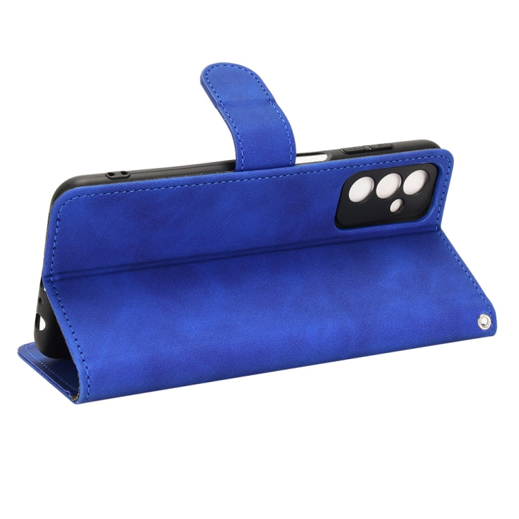 For Samsung Galaxy M13 4G Skin Feel Magnetic Flip Leather Phone Case