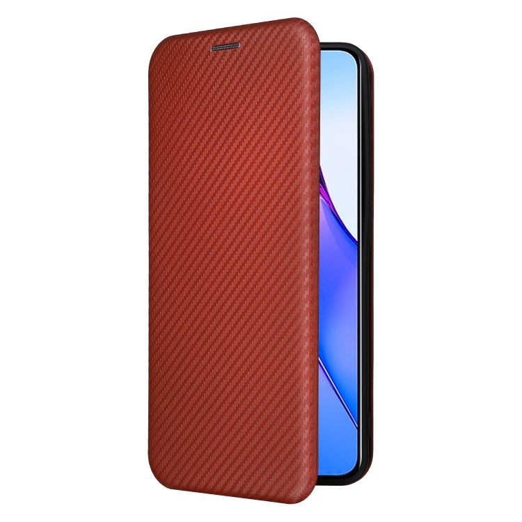 For OPPO Reno8 Pro / Reno8 Pro+ Carbon Fiber Texture Flip Leather Phone Case
