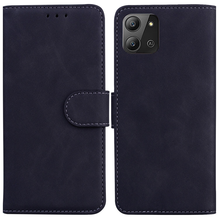For Infinix Hot 11 2022 Skin Feel Pure Color Flip Leather Phone Case