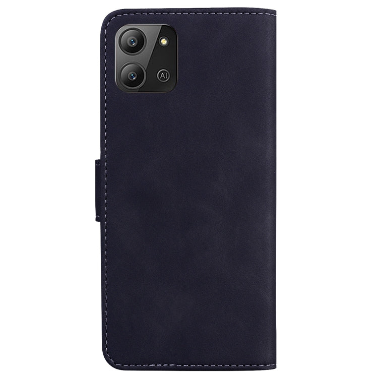 For Infinix Hot 11 2022 Skin Feel Pure Color Flip Leather Phone Case