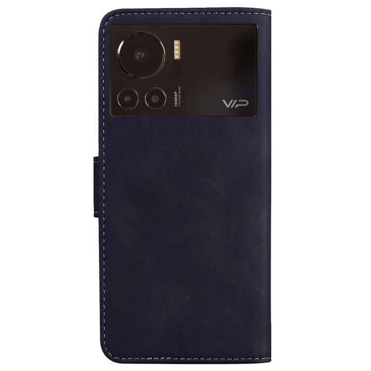 For Infinix Note 12 VIP Skin Feel Pure Color Flip Leather Phone Case