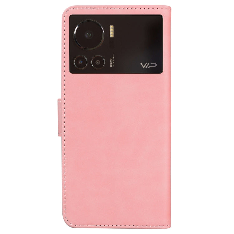 For Infinix Note 12 VIP Skin Feel Pure Color Flip Leather Phone Case