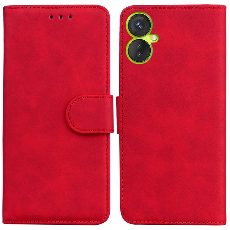 For Tecno Spark 9 Pro Skin Feel Pure Color Flip Leather Phone Case