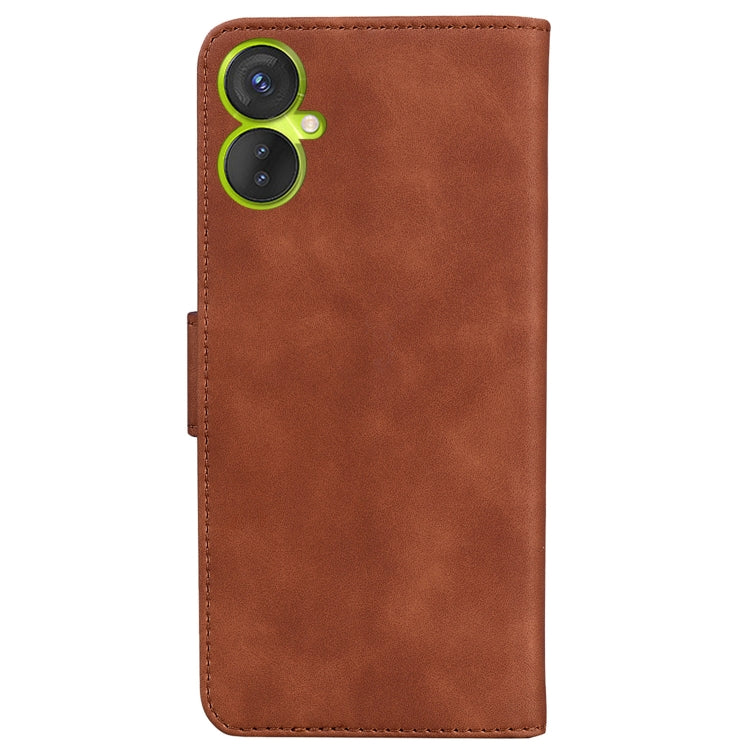 For Tecno Spark 9 Pro Skin Feel Pure Color Flip Leather Phone Case