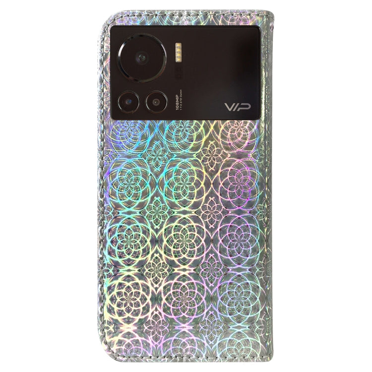For Infinix Note 12 VIP Colorful Magnetic Buckle Leather Phone Case