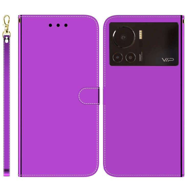For Infinix Note 12 VIP Imitated Mirror Surface Horizontal Flip Leather Phone Case