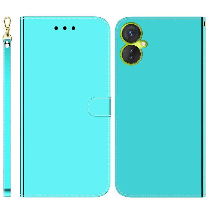For Tecno Spark 9 Pro Imitated Mirror Surface Horizontal Flip Leather Phone Case