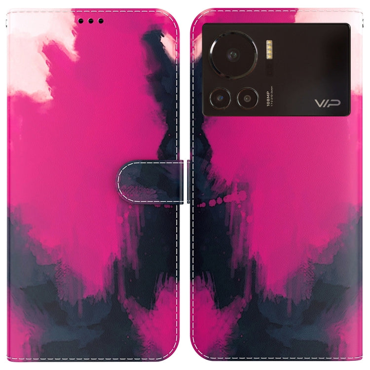 For Infinix Note 12 VIP Watercolor Pattern Horizontal Flip Leather Phone Case