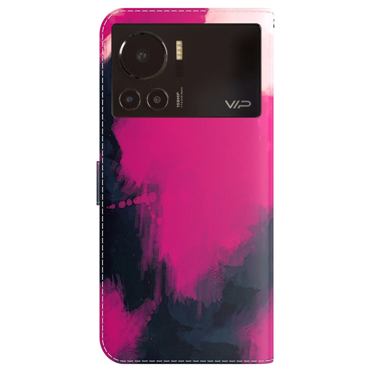 For Infinix Note 12 VIP Watercolor Pattern Horizontal Flip Leather Phone Case