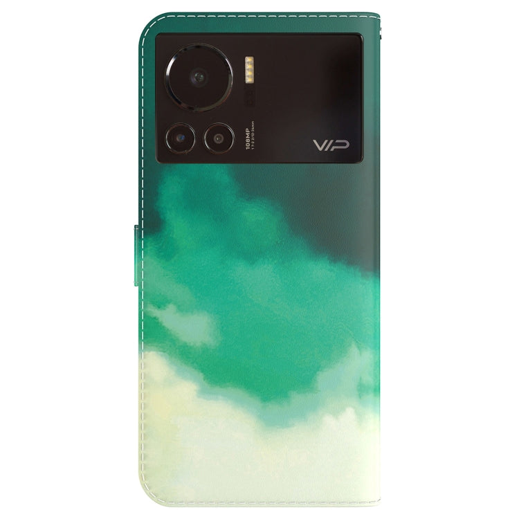 For Infinix Note 12 VIP Watercolor Pattern Horizontal Flip Leather Phone Case