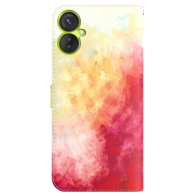 For Tecno Spark 9 Pro Watercolor Pattern Horizontal Flip Leather Phone Case