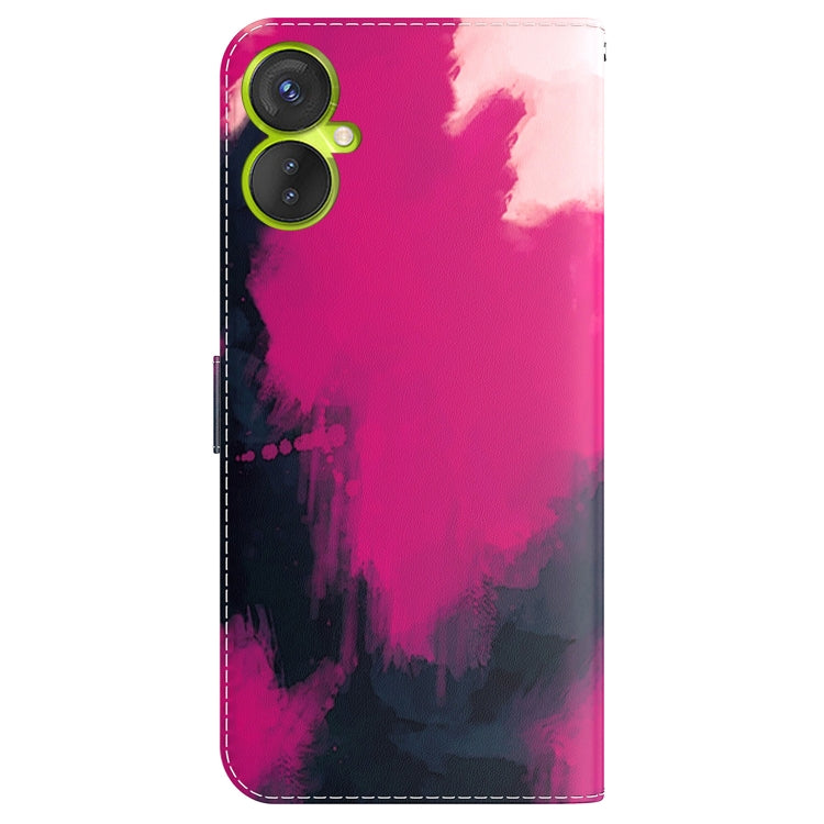 For Tecno Spark 9 Pro Watercolor Pattern Horizontal Flip Leather Phone Case