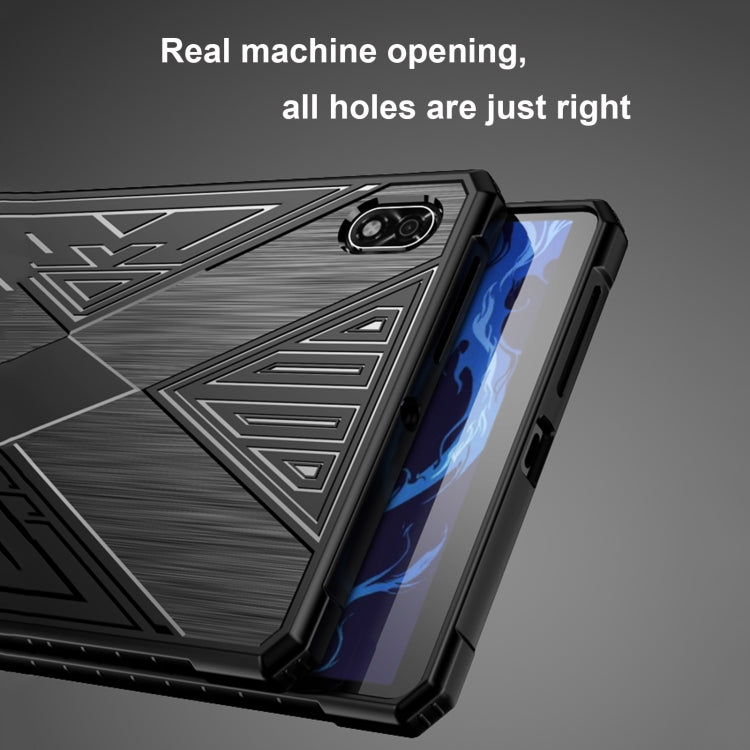 For Lenovo Legion YY700 Gaming Brushed Texture Shockproof TPU Tablet Case