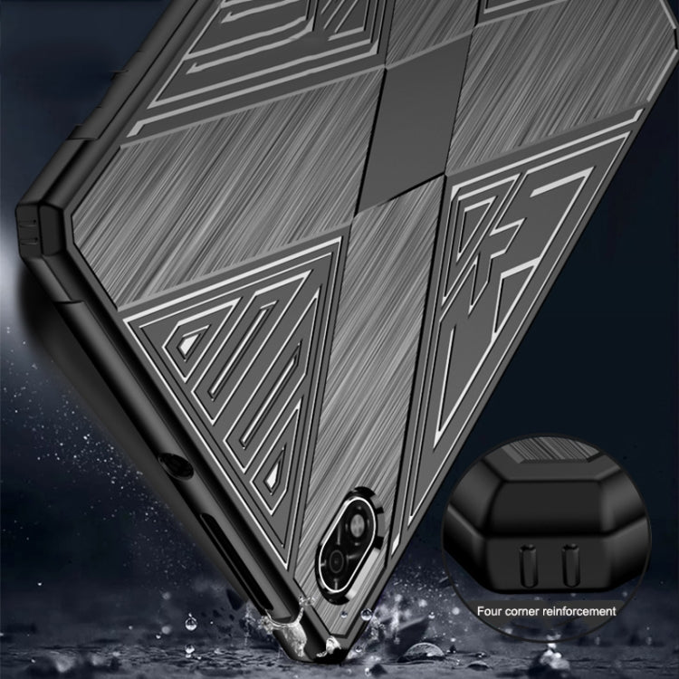 For Lenovo Legion YY700 Gaming Brushed Texture Shockproof TPU Tablet Case