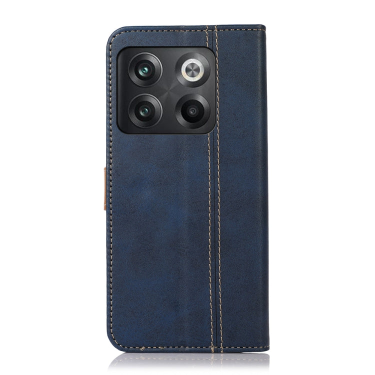 For OnePlus 10T 5G/Ace Pro 5G Stitching Thread Calf Texture Leather Phone Case
