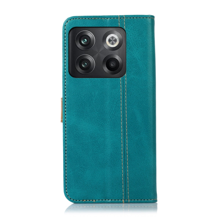 For OnePlus 10T 5G/Ace Pro 5G Stitching Thread Calf Texture Leather Phone Case