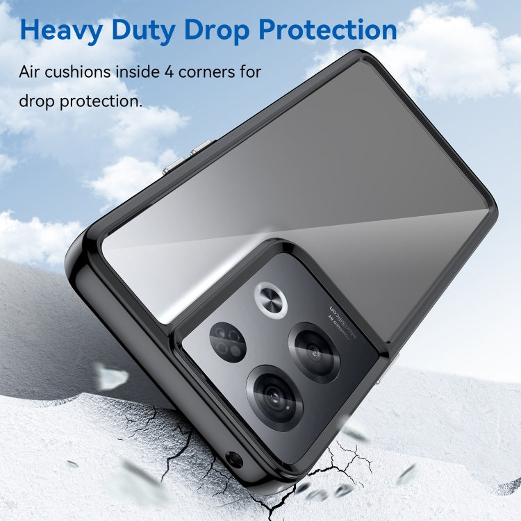 For OPPO Reno8 Pro India Colorful Series Acrylic + TPU Phone Case