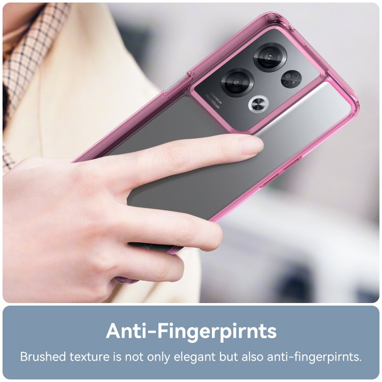 For OPPO Reno8 Pro India Colorful Series Acrylic + TPU Phone Case