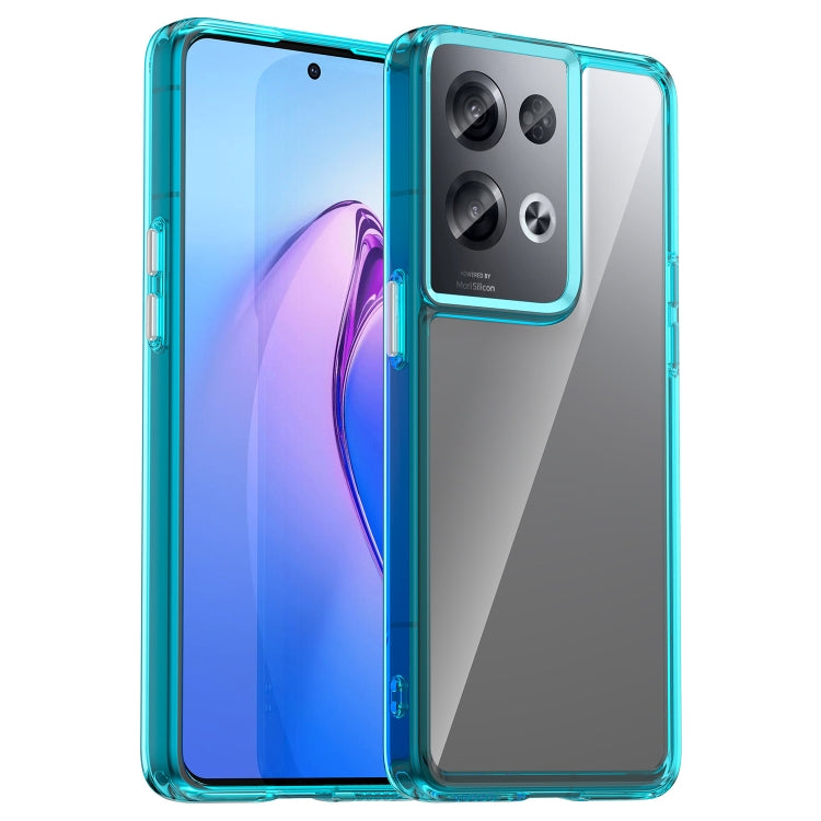 For OPPO Reno8 Pro India Colorful Series Acrylic + TPU Phone Case