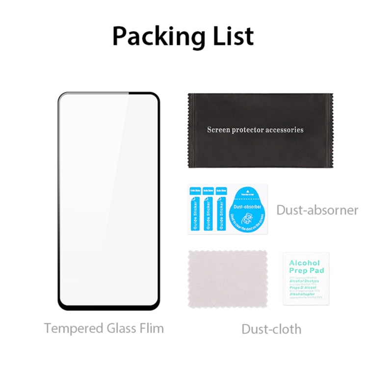 10 PCS For vivo X80 Pro DUX DUCIS 0.33mm 9H Medium Alumina Tempered Glass Film