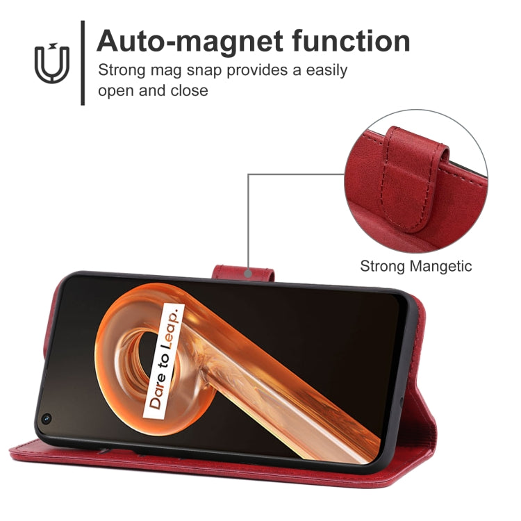 For Realme 9i 5G Leather Phone Case