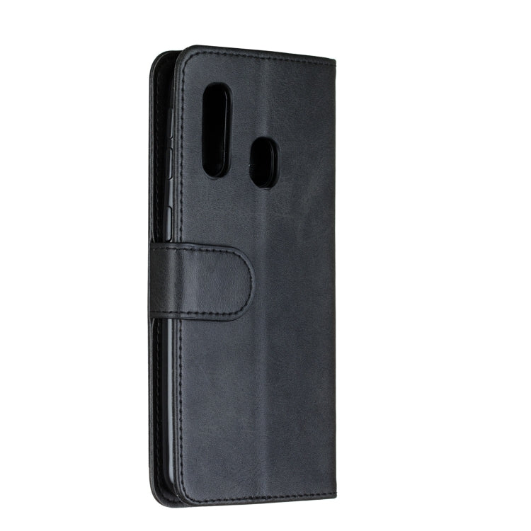 For Galaxy A40 Nine Card Zipper Bag Horizontal Flip Leather Case With Holder & Card Slots & Frame