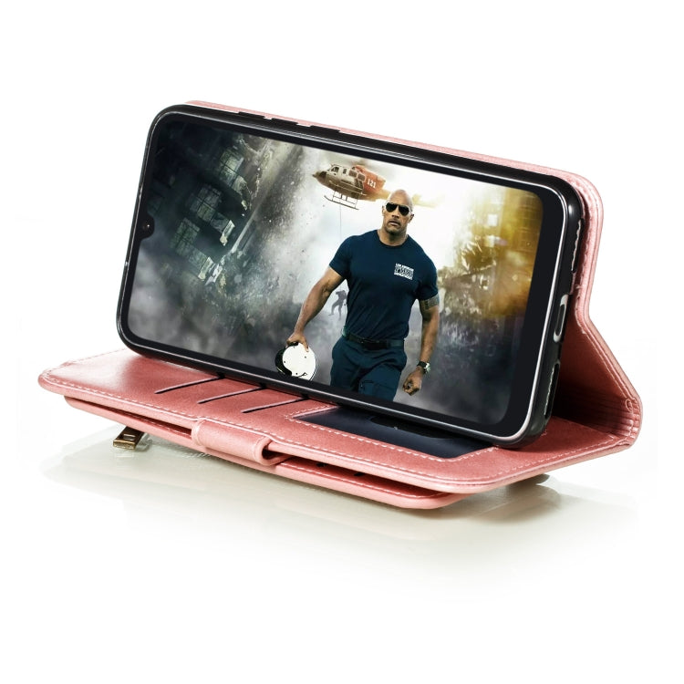 For Xiaomi Mi CC9e Nine Card Zipper Bag Horizontal Flip Leather Case With Holder & Card Slots & Frame