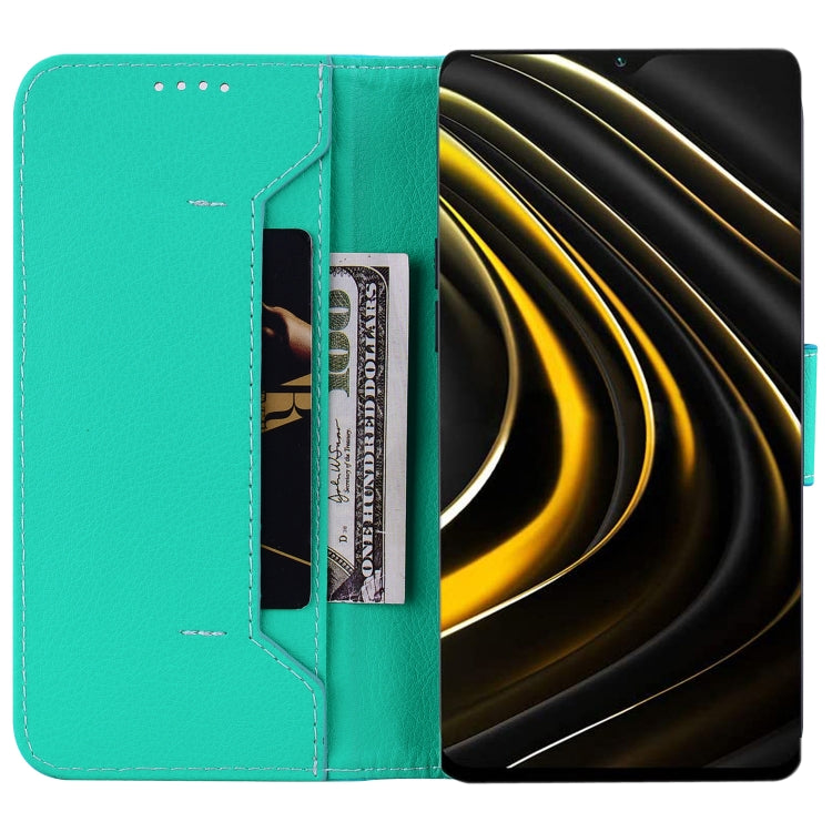 For Xiaomi Poco M3 / Redmi 9T Litchi RFID Leather Phone Case