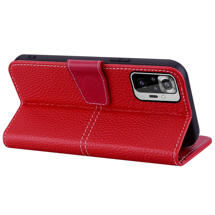 For Xiaomi Redmi Note 10 Pro / 10 Pro Max Litchi RFID Leather Phone Case