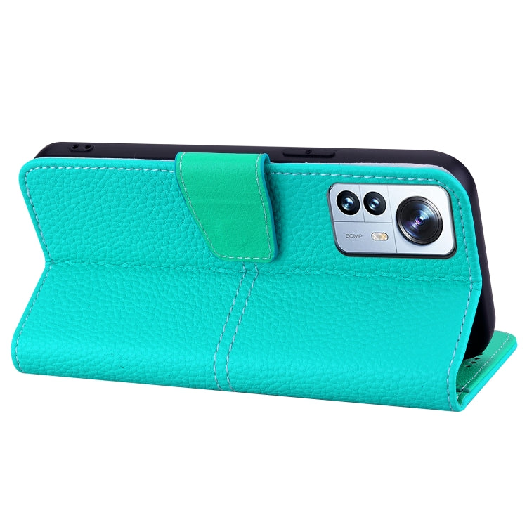 For Xiaomi 12 Pro Litchi RFID Leather Phone Case