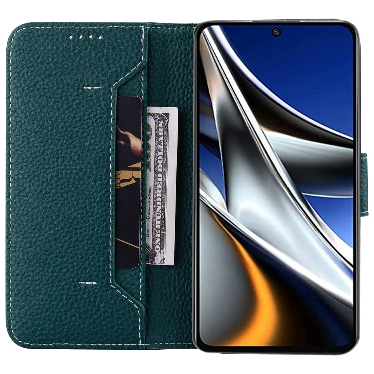 For Xiaomi 12 / 12X Litchi RFID Leather Phone Case