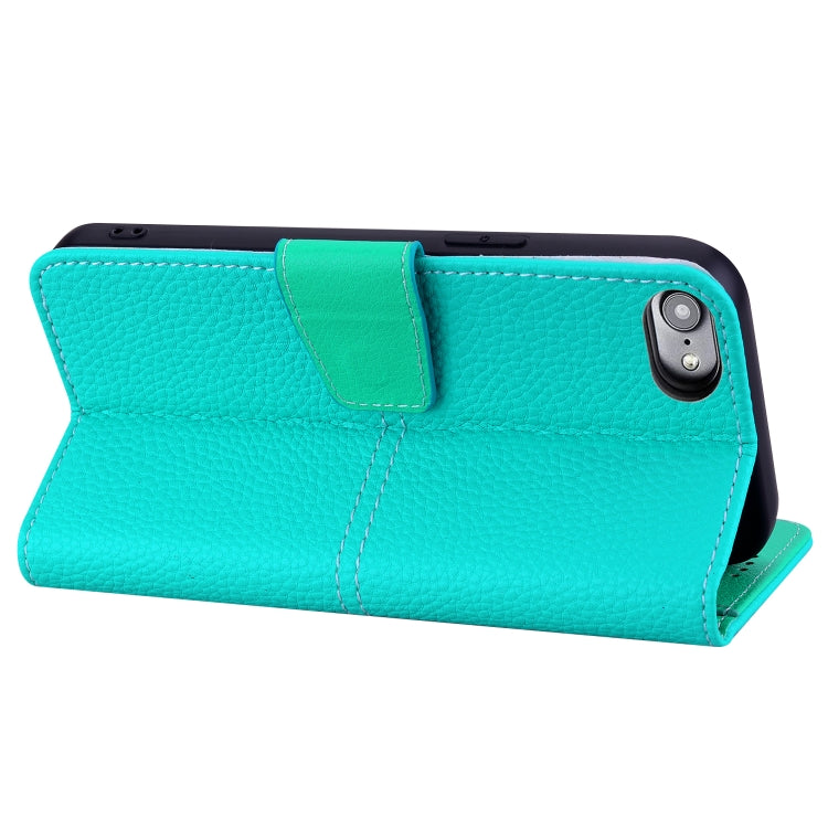 For iPhone SE 2022 / SE 2020 / 8 / 7 Litchi RFID Leather Phone Case