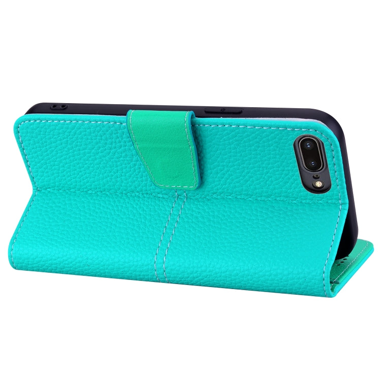 Litchi RFID Leather Phone Case For iPhone 8 Plus / 7 Plus