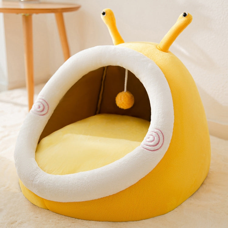 Semi-enclosed Pet Cat and Dog Bed Dog Kennel Pad Pet Supplies, Size:M