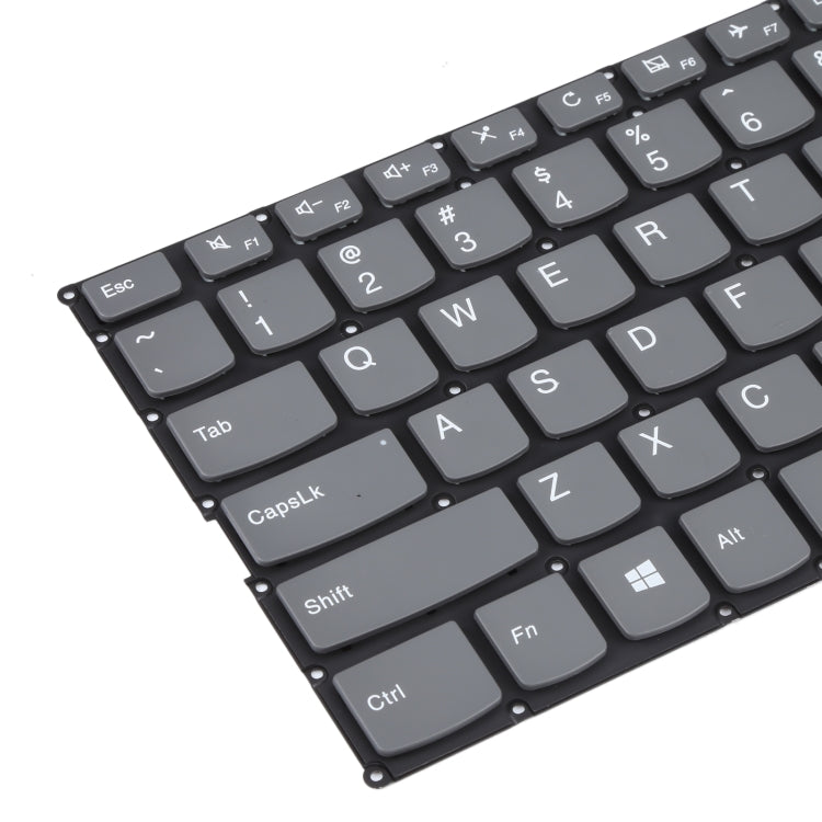 Not Power Button US Version Keyboard for Lenovo IdeaPad 320s-13 320s-13ikb(Grey)