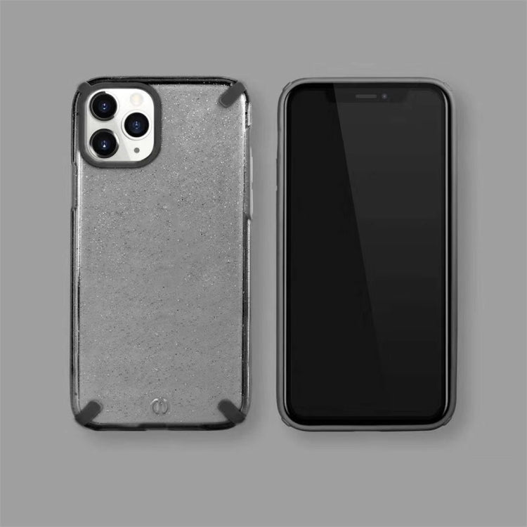 For iPhone 11 Glitter Powder Colorful Edge Shockproof Protective Case