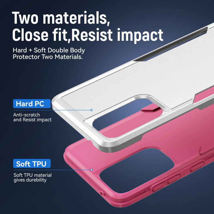 For Samsung Galaxy A33 5G Pioneer Armor Heavy Duty PC + TPU Phone Case