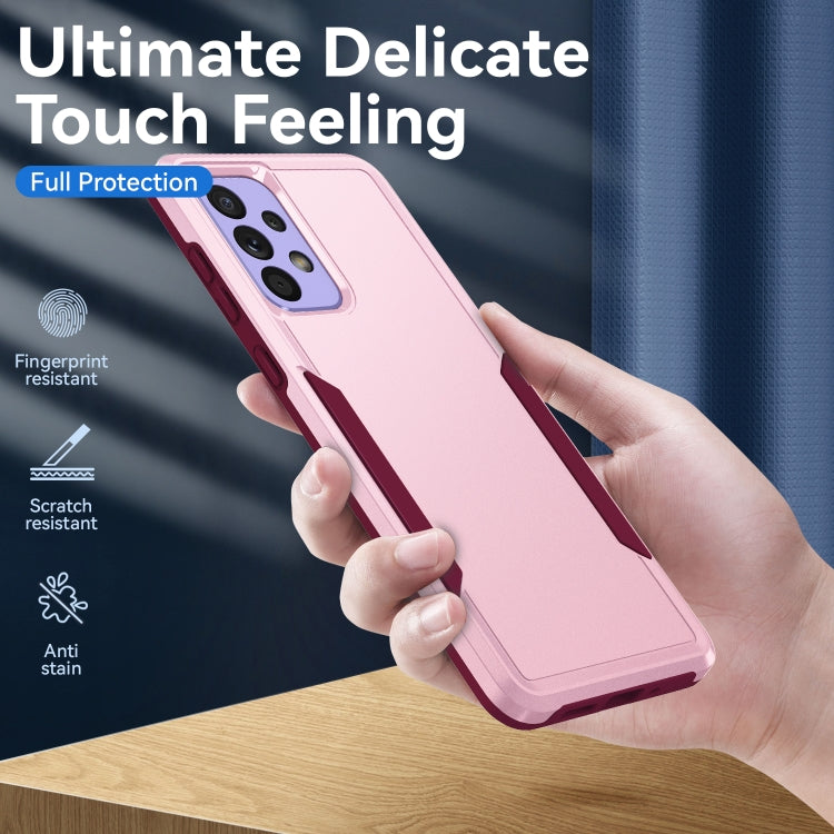 For Samsung Galaxy A33 5G Pioneer Armor Heavy Duty PC + TPU Phone Case