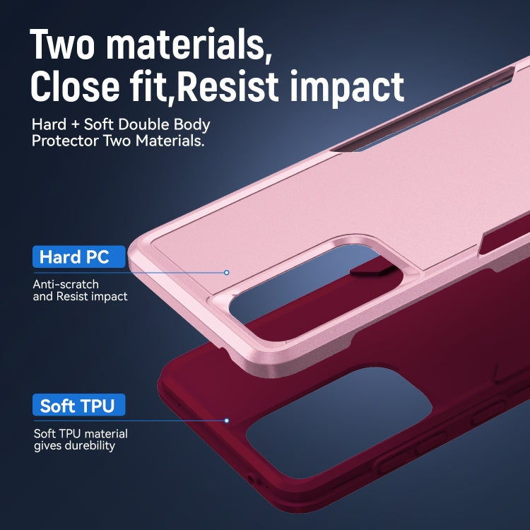 For Samsung Galaxy A33 5G Pioneer Armor Heavy Duty PC + TPU Phone Case