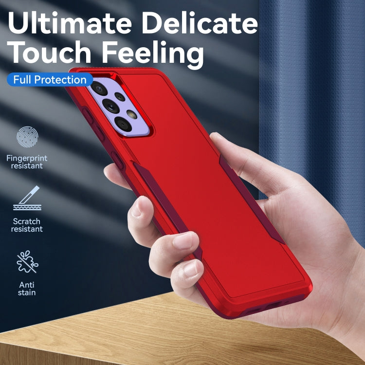 For Samsung Galaxy A33 5G Pioneer Armor Heavy Duty PC + TPU Phone Case
