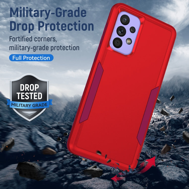 For Samsung Galaxy A33 5G Pioneer Armor Heavy Duty PC + TPU Phone Case
